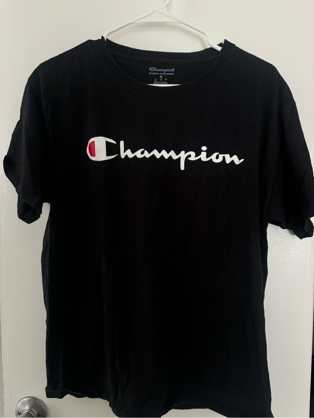 Champion Black T-Shirt